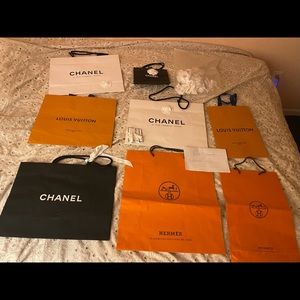 Designer shopping bags